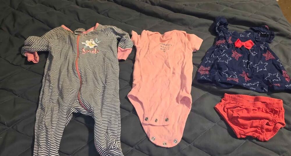 4-Piece Baby Girl Clothing Lot size 0-3m
